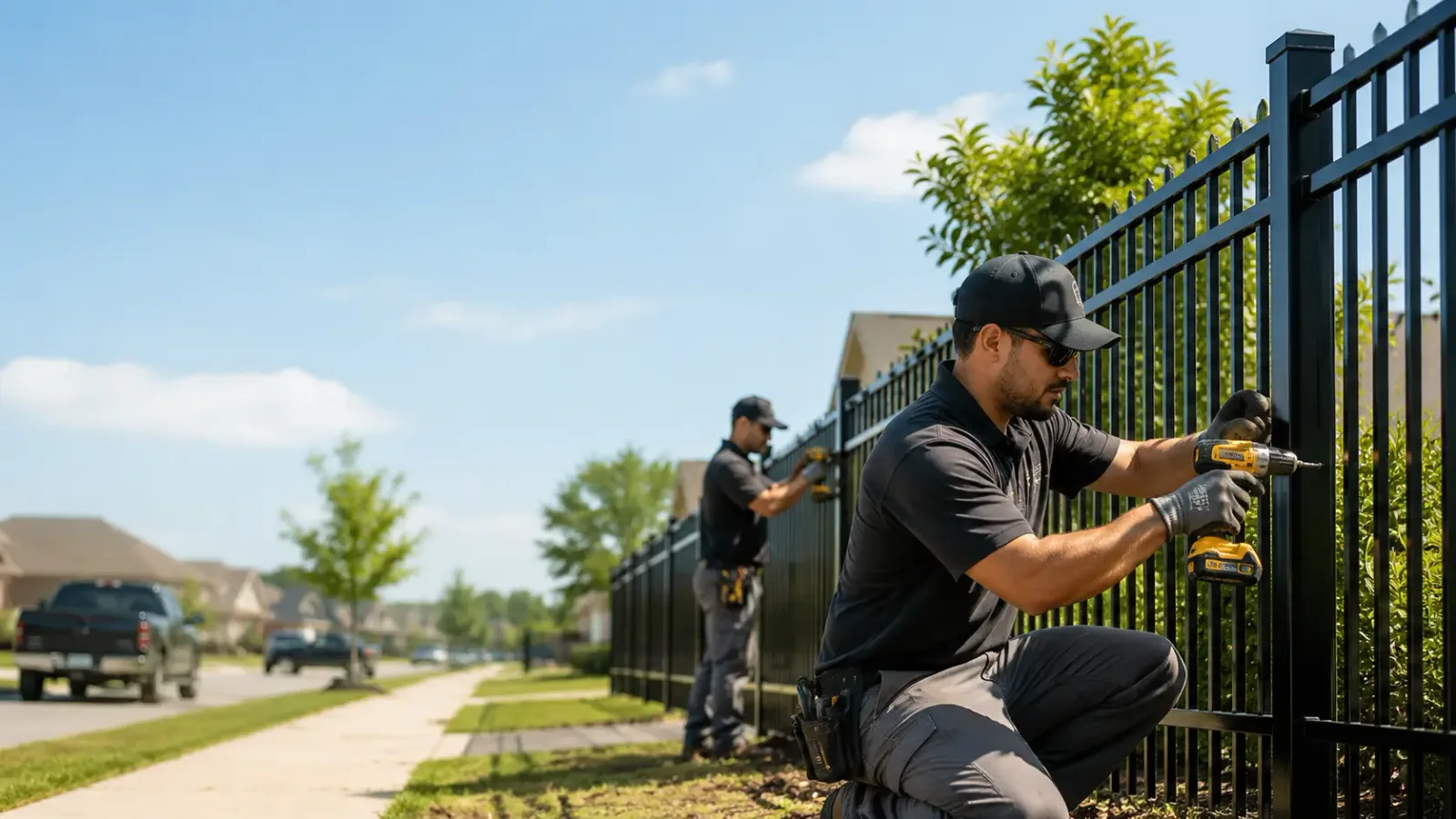Metal Fence Installation in Rockford, WA